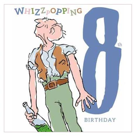 Roald Dahl The BFG 8th Birthday Card £2.69